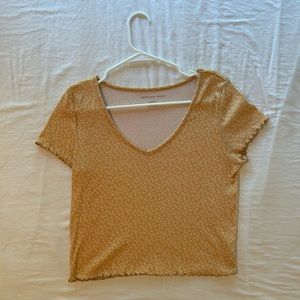 EUC AMERICAN EAGLE CROPPED BABY TEE